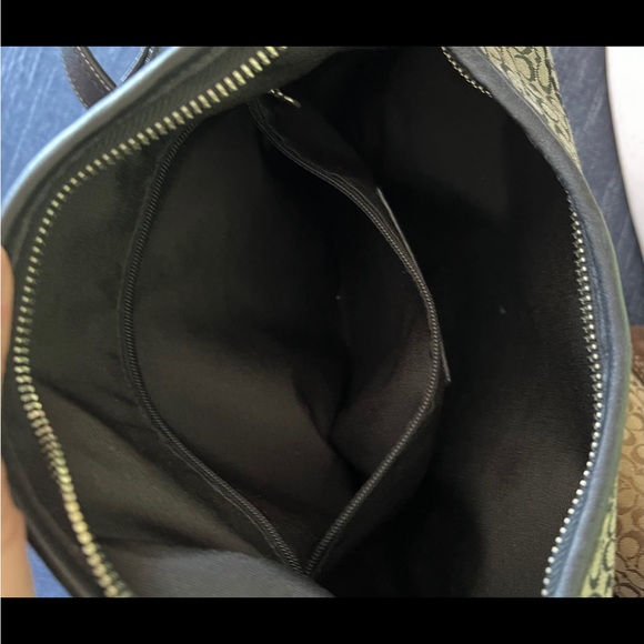 Vintage Coach SoHo Patterned Hobo Bag, adjustable leather strap - Picture 5 of 7